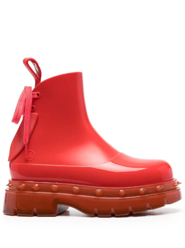 Melissa Spike boots in red - 1