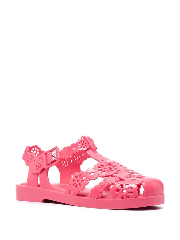 Possession Lace Sandal - Pink