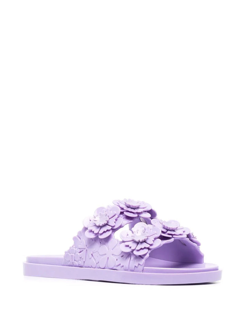 Wide Blossom Sandal - Lilac