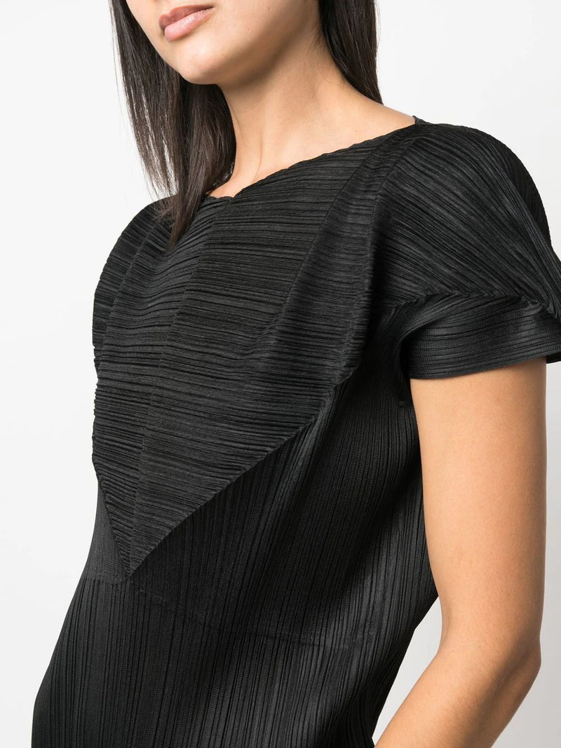 Pleats Please Issey Miyake | Try Angle Pleats Dress in Black