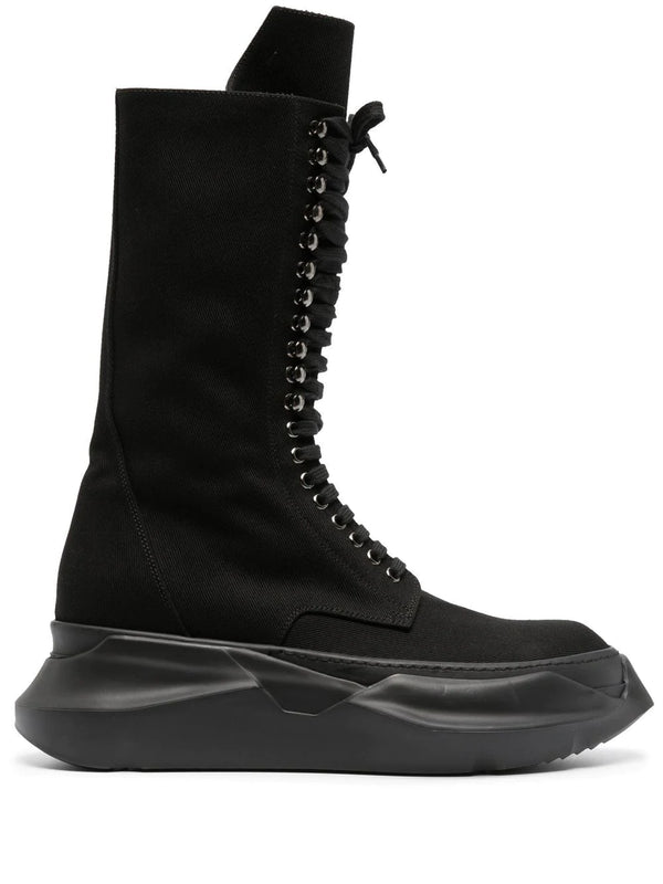 Rick Owens DRKSHDW boot - Army Abstract black