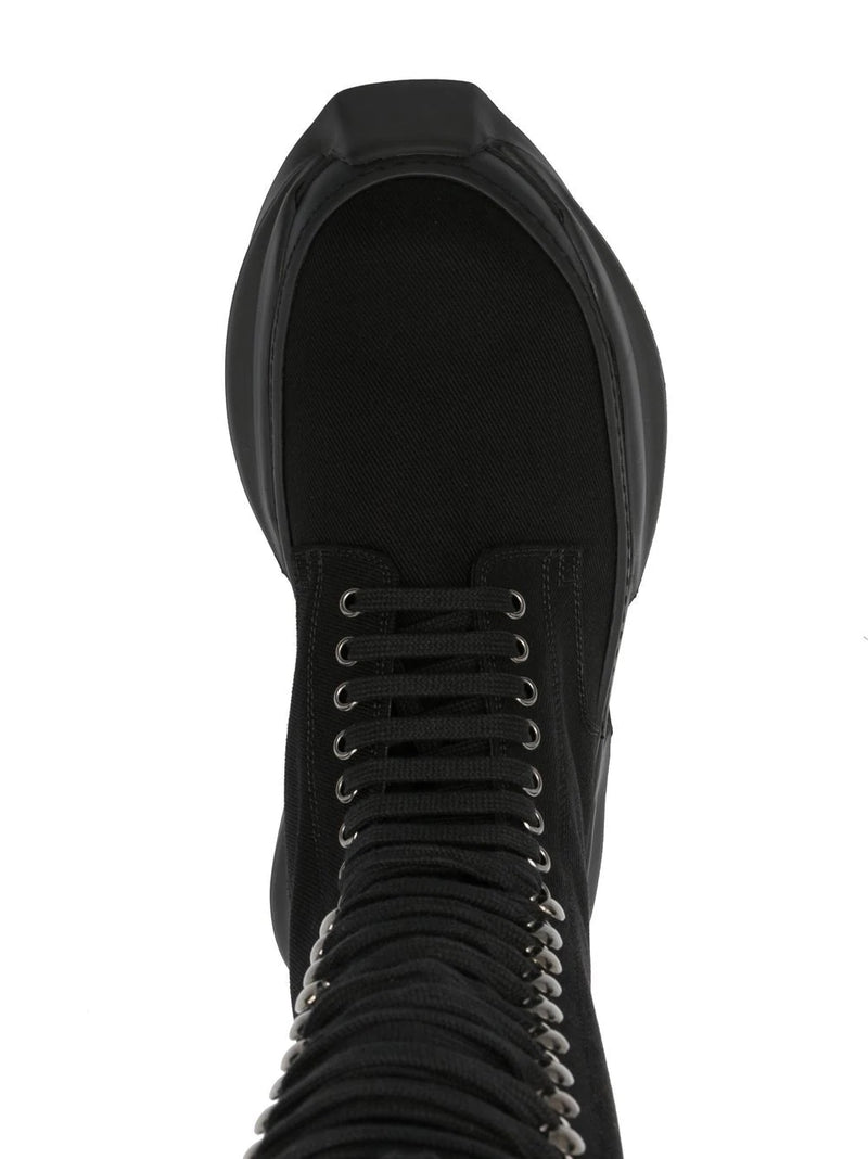 Rick Owens DRKSHDW boot - Army Abstract black