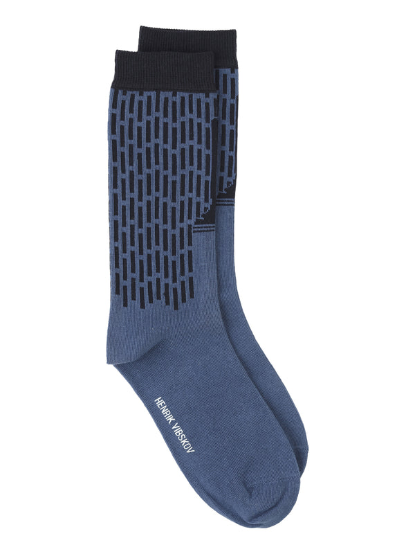 Shaved Socks Femme - Blue