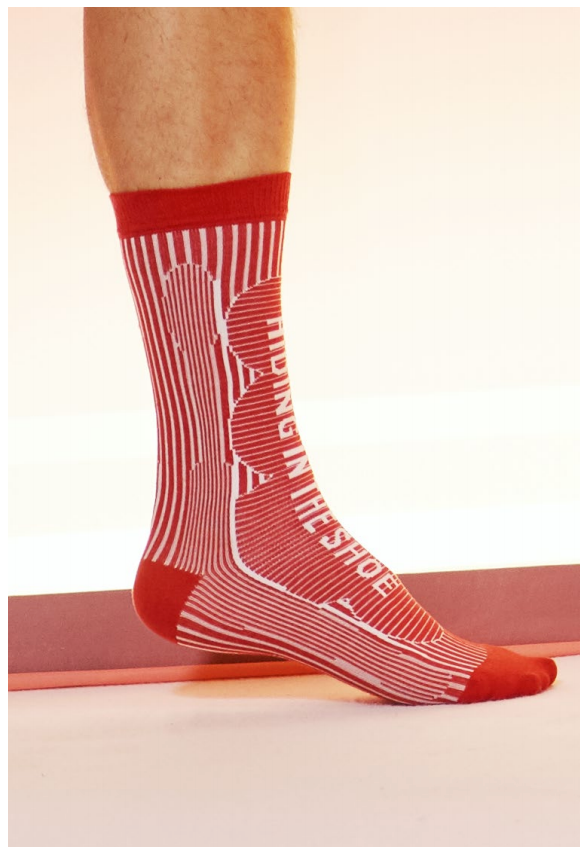 Hiding Socks Homme - Red