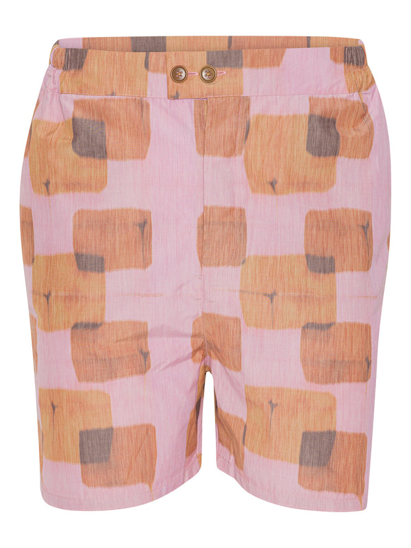 Spyjama Shorts - Pink Cubes