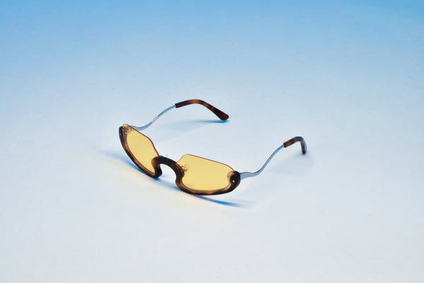 Henrik Vibskov Rollo sunglasses in turtoise brown - 2