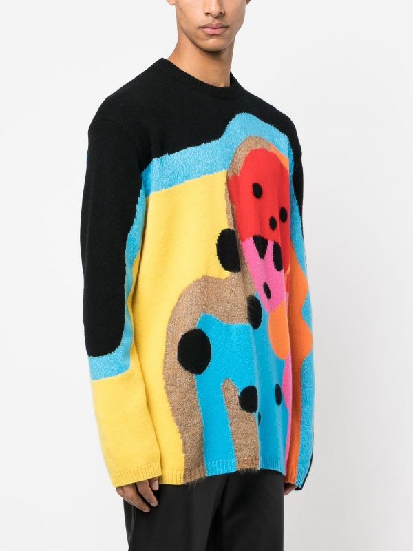 Walter Van Beirendonck | Hypereal Knit in Multi (Glow In The Dark