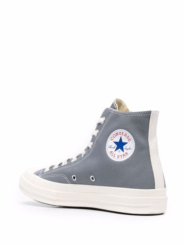 Converse High 'Chuck Taylor' Sneakers - Grey-[-Comme des Garçons Play-4