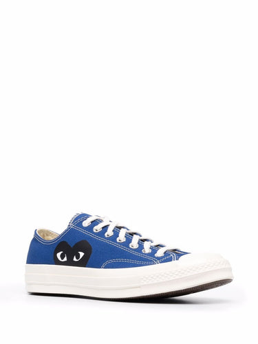 Converse Low 'Chuck Taylor' Sneakers - Blue-[-Comme des Garçons Play-3