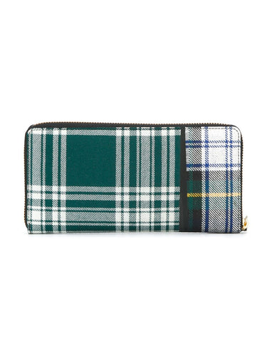 Comme des Garcons Wallets - SA0110TP wallet in tartan green - 2