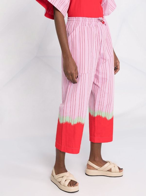 One Meter Pants - Red Lilac Mint