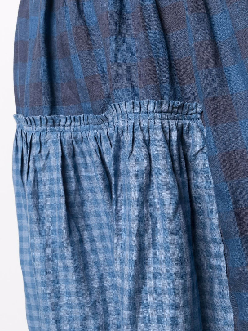 Jam Skirt - Blue Checks