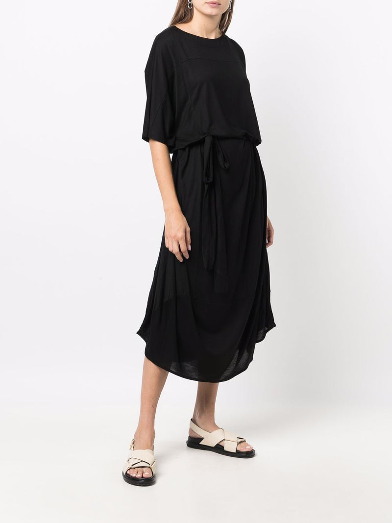 Pipette Jersey Dress - Black