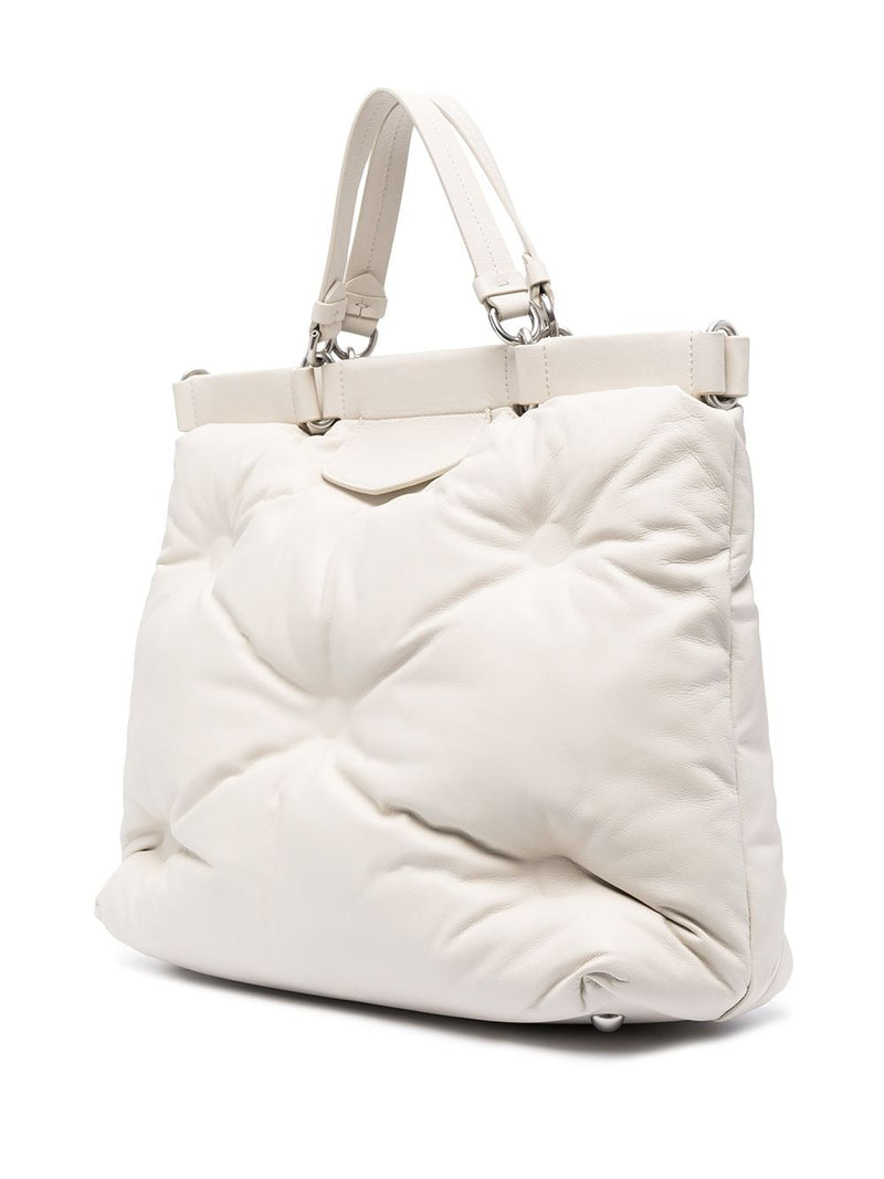 Glam Slam Shopping Bag - White