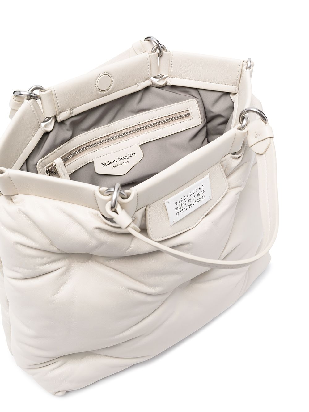 Glam Slam Shopping Bag - White-[-Maison Margiela-5