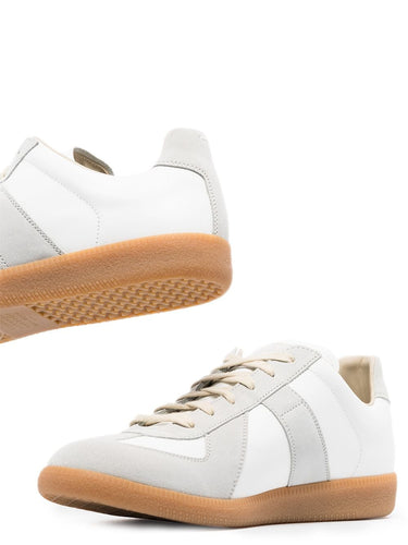 Replica Low-Top Sneakers - Off White-[-Maison Margiela-2