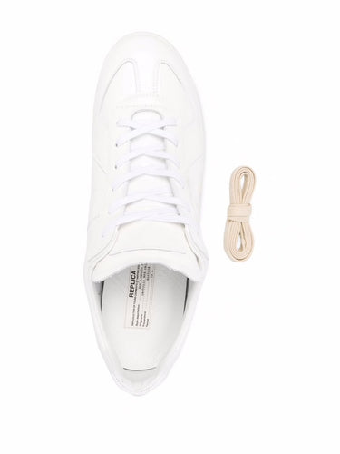 Rubber Replica Low Top Sneakers - White-[-Maison Margiela-4