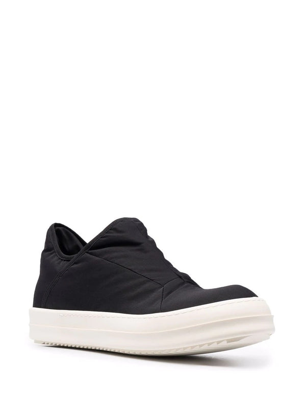 Puffer Slip On Sneakers - Black
