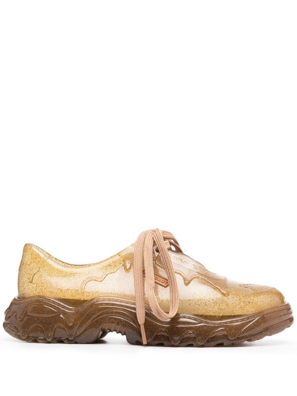 Melissa Melting Bocaccio Shoes - Clear Beige