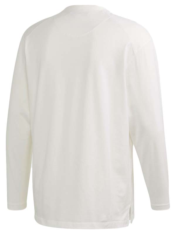 Chest Logo Long Sleeve T-Shirt - White