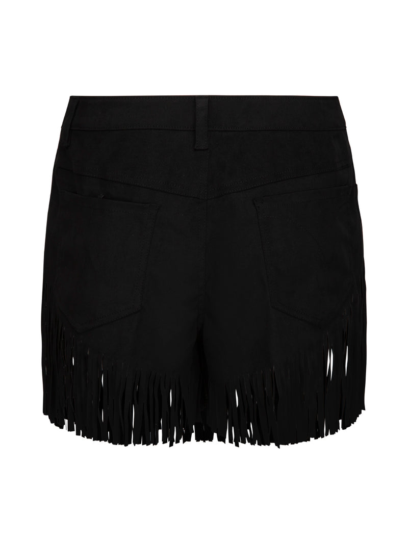 Fringe Shorts - Black